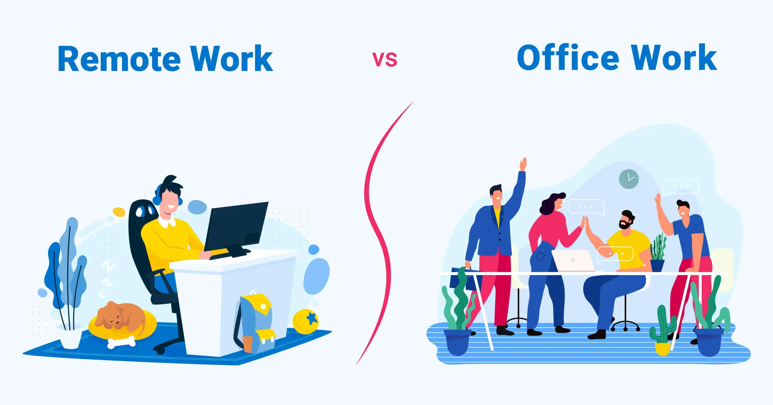 Remote Work vs Office Work